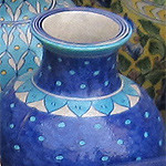 Blue Pottery of Jaipur, Rajasthan