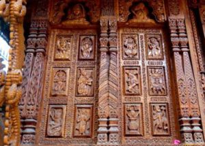 Architecture Wood Carving of Saurashtra, Gujarat