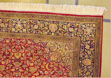 Kashmiri Hand-Knotted Carpet