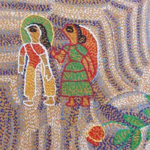 Sujini Embroidery Work of Bihar